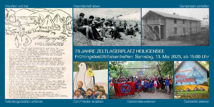 Einladung 70 Jahre Heiligensee