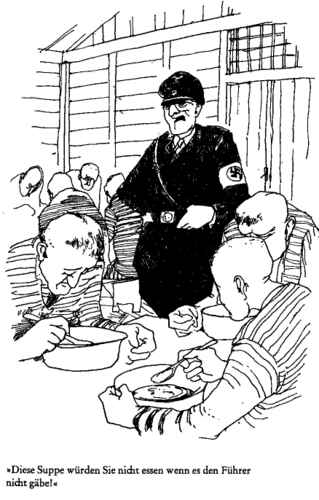 Szene aus Halbritters Adolf Hitlers Mein Kampf. 